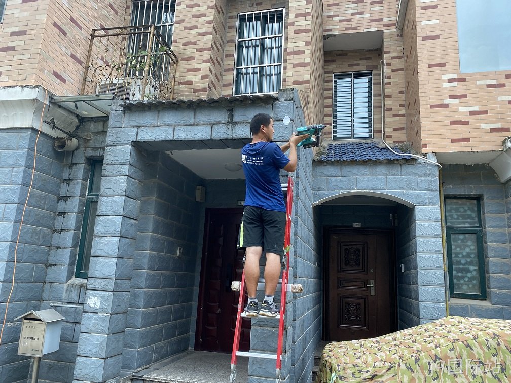 苏州某小区别墅监控部署